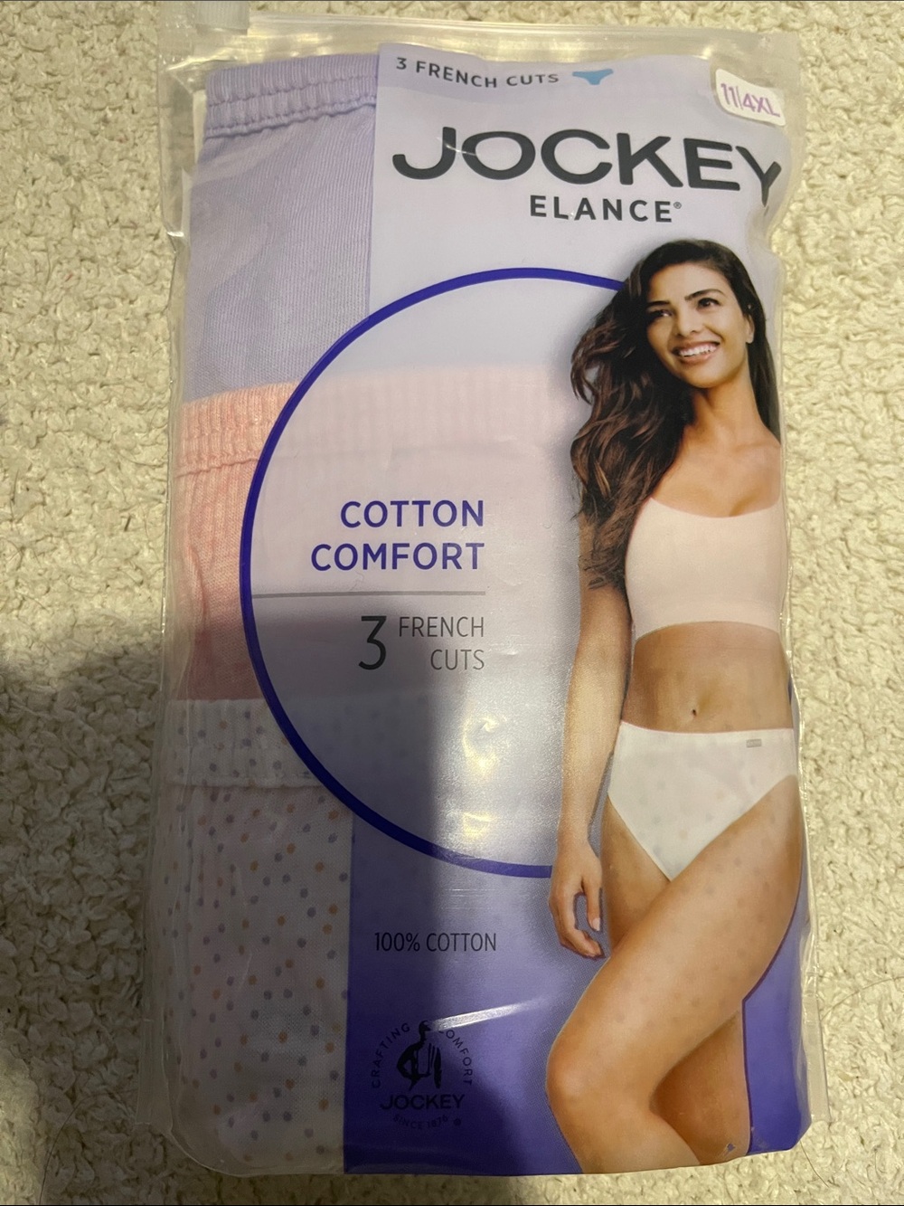 NIP- Jockey - 11/4X. 3 French Cuts